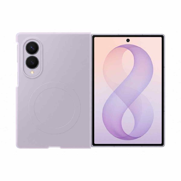 Samsung Fold 8 Wide Magnetic Violet Θήκη Κινητού