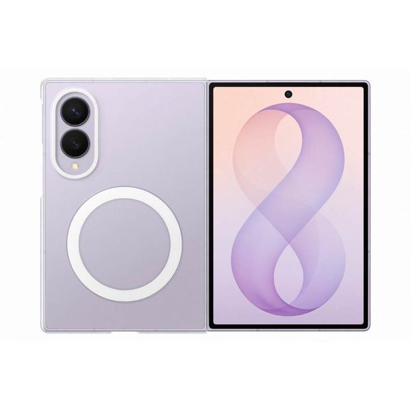Samsung Fold 8 Wide Manetic Clear Θήκη Κινητού