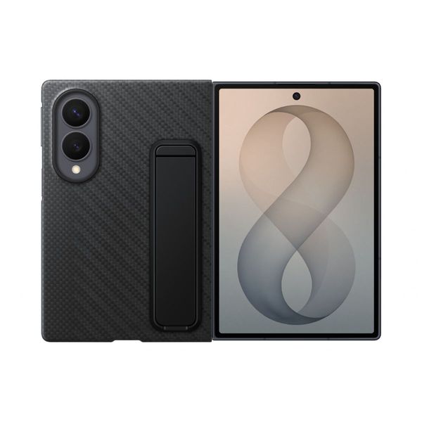 Samsung Galaxy Z Fold8 Black Carbon Standing Θήκη Κινητού
