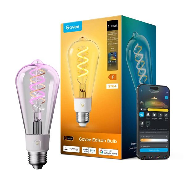 Govee R14C0 Vintage E27 Smart Edison Λάμπα