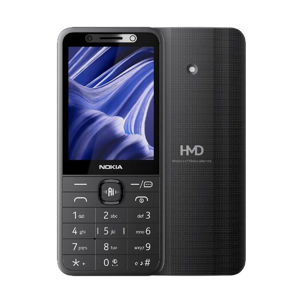 Nokia 215 4G 2nd Edition Black Κινητό Τηλέφωνο