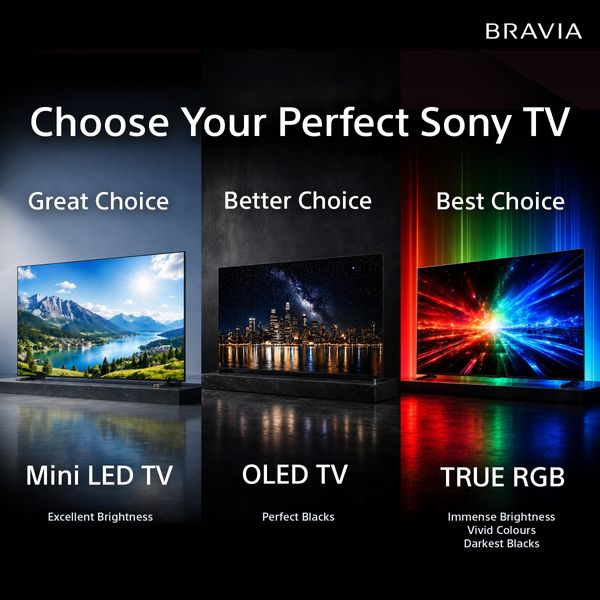 Sony BRAVIA 7 II True RGB Google TV (2026) 75" 75XR75M2 AI XR Processor Τηλεόραση Smart 4K TV
