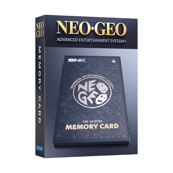 NEOGEO AES+ Memory Card Black