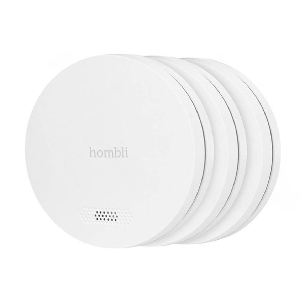 Hombli 2+1 Bundle White Smart Ανιχνευτής Καπνού