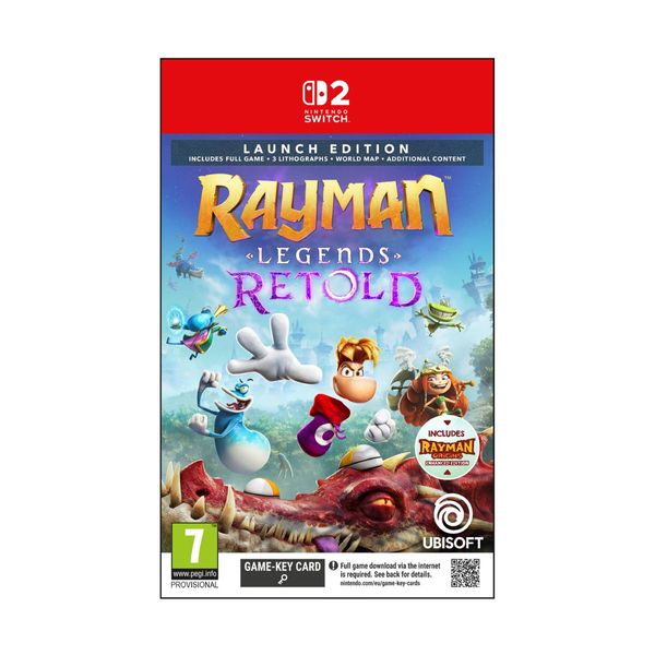 Rayman Legends Retold Launch Edition Switch2 Game