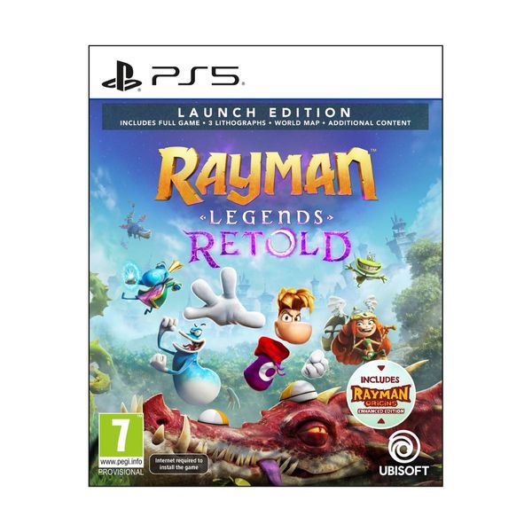 Rayman Legends Retold Launch Edition PS5 Game