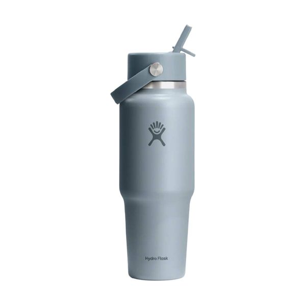 Hydroflask Wide Flex Straw 946ml Grey Παγούρι