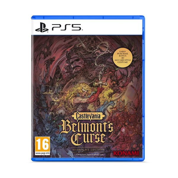 Castlevania Belmont's Curse Midnight Edition PS5 Game