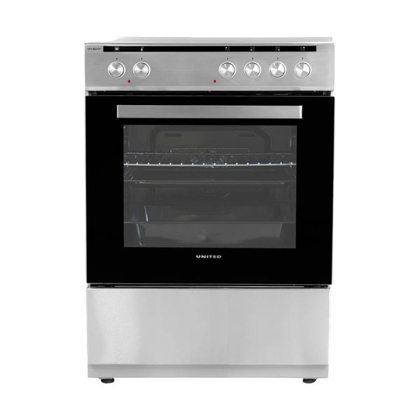 United UFV-68279T Inox Κουζίνα Κεραμική