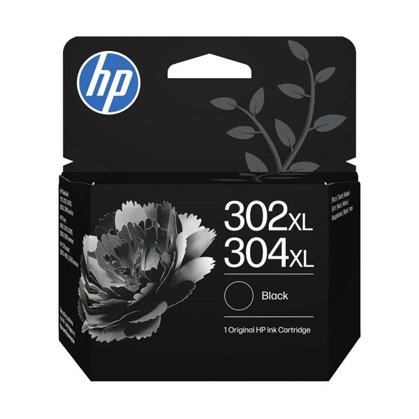 HP 302XL/304XL Black Μελάνι InkJet