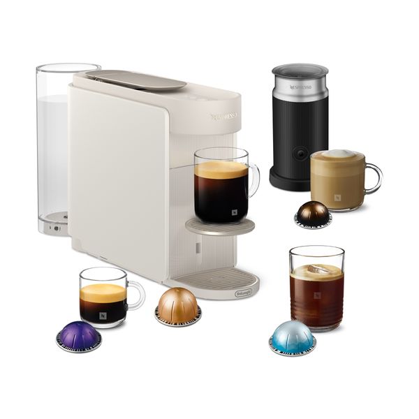 Delonghi Nespresso® ENV200.WAE Vertuo Up Pearl White Μηχανή Espresso