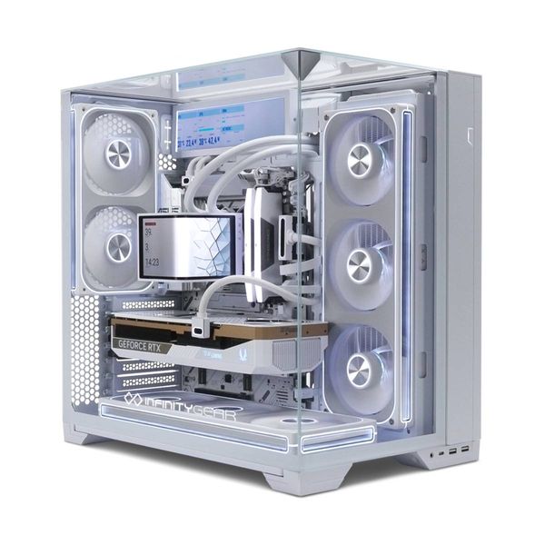 Infinity Gear Model R8 Tron S White Desktop PC