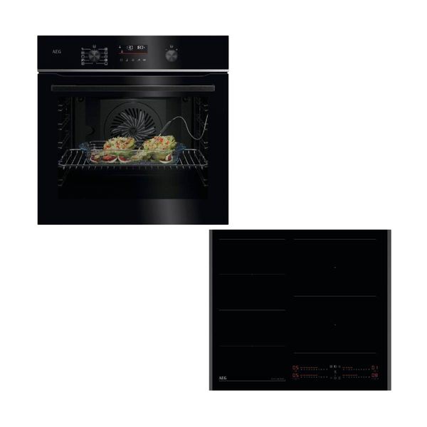 AEG 5000 SurroundCook Φούρνος & TI64IG00FB Επαγωγική Εστία Set Εντοιχισμού