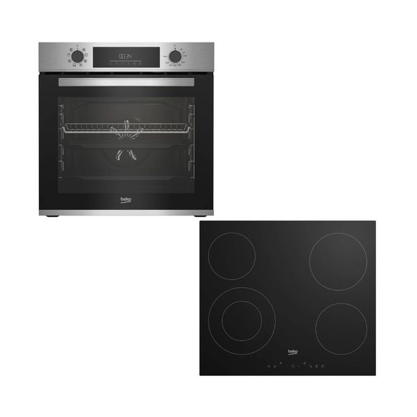 Beko BBIM12300XD Φούρνος & HIC 64402 E Εστία Set Εντοιχισμού