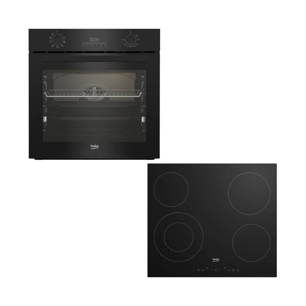 Beko BBIM18302BCSE Φούρνος & HIC 64402 E Εστία Set Εντοιχισμού