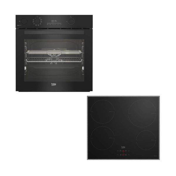 Beko BBISA17302BMP Φούρνος & HII 64400 MTX Εστία Set Εντοιχισμού