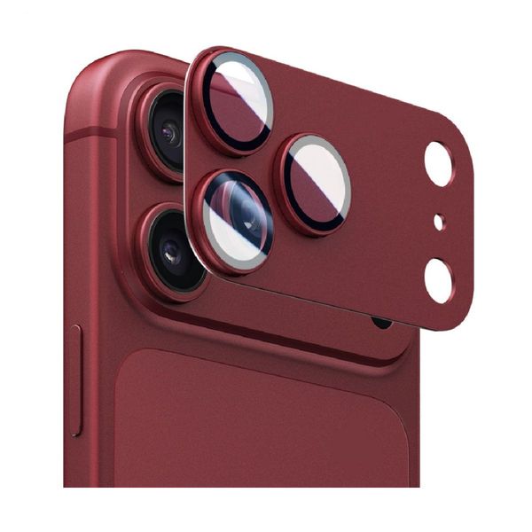 Redshield Metalic Camera Lens Protector iPhone 18 Pro Red Προστατευτικό Φακού