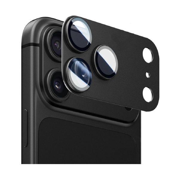 Redshield Metalic Camera Lens Protector iPhone 18 Pro Black Προστατευτικό Φακού
