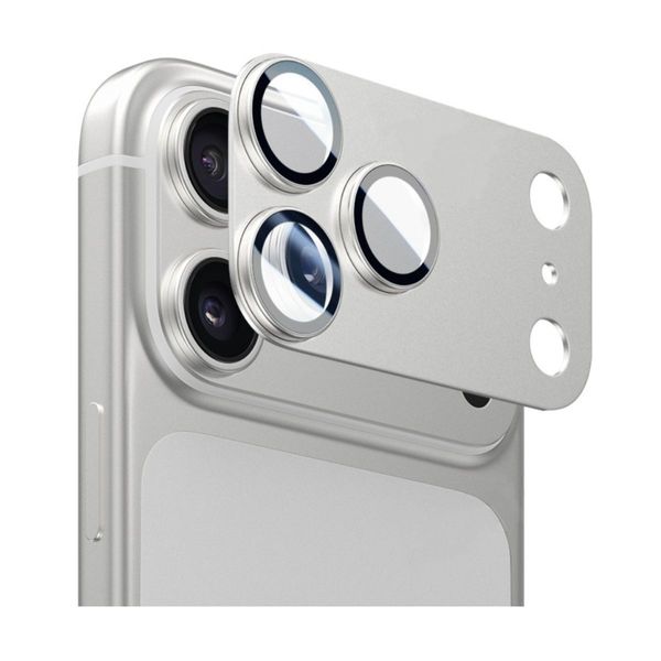Redshield Metalic Camera Lens Protector iPhone 18 Pro Max Silver Προστατευτικό Φακού
