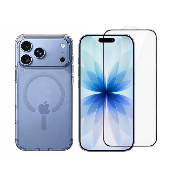 Redshield iPhone 18 Pro Max Acrylic Magsafe & Full Face Transparent Σετ - Θήκη Κινητου & Προστατευτικό Οθόνης