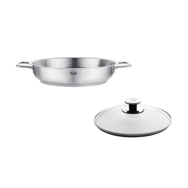 Fissler Pure 24cm με 2 λαβές Τηγάνι + Δώρο Καπάκι