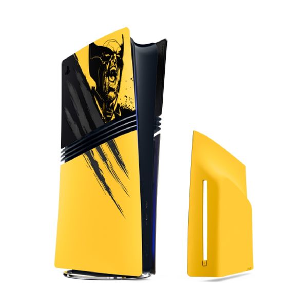 Sony PS5 Pro Console Cover Wolverine Yellow Κάλυμμα