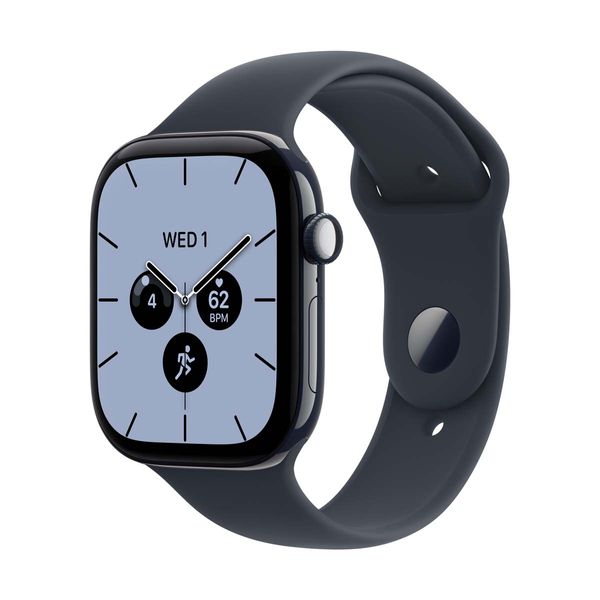 Apple Watch S12 GPS + Cellular 42mm Night Blue Ceramic Case Navy Blue Sport Band M/L SmartWatch