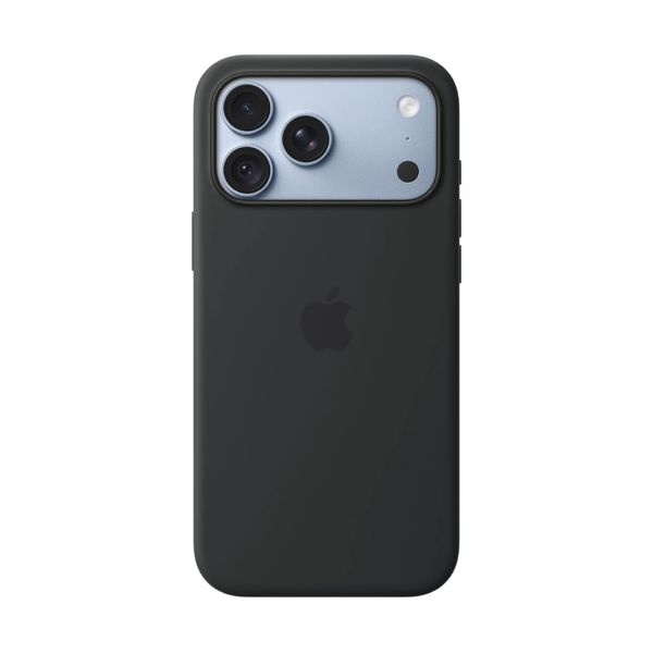 Apple iPhone 18 Pro Max Silicone Magsafe Black Θήκη Κινητού