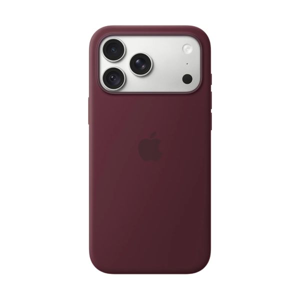 Apple iPhone 18 Pro Max Silicone Magsafe Burgundy Θήκη Κινητού