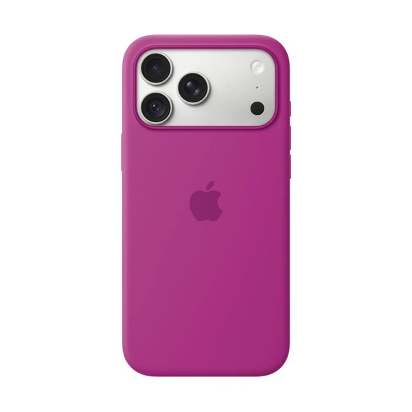 Apple iPhone 18 Pro Max Silicone Magsafe Magenta Θήκη Κινητού
