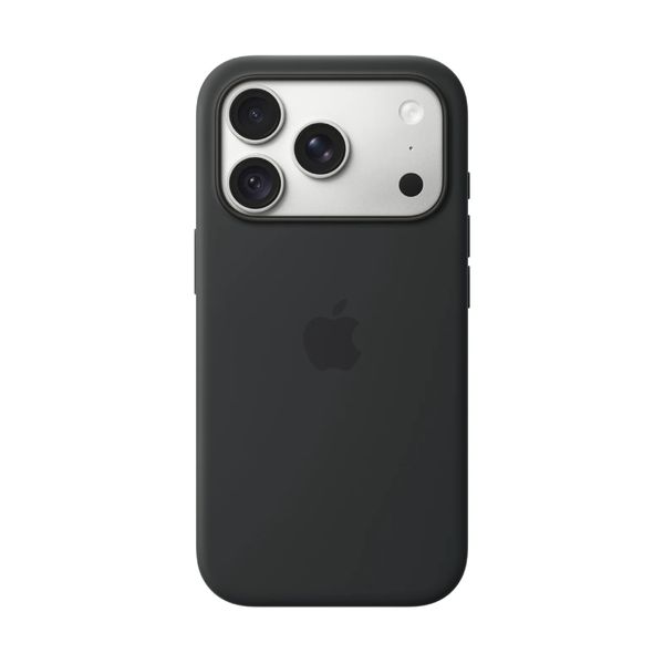 Apple iPhone 18 Pro Silicone Magsafe Black Θήκη Κινητού