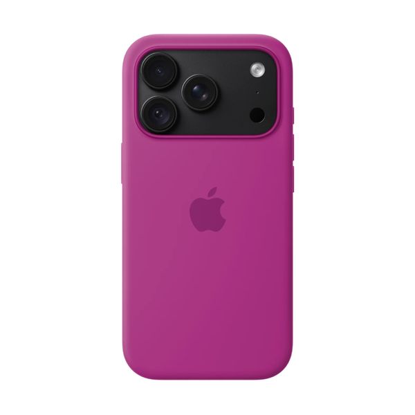Apple iPhone 18 Pro Silicone Magsafe Magenta Θήκη Κινητού