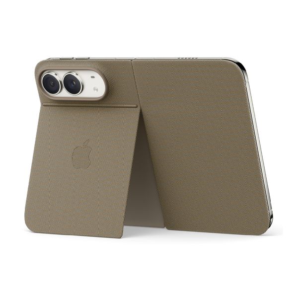 Apple iPhone DuoTechWoven Folio with Kickstand Sand Θήκη Κινητού