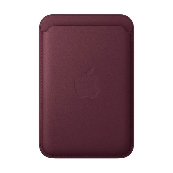 Apple FineWoven Wallet Magsafe Burgundy