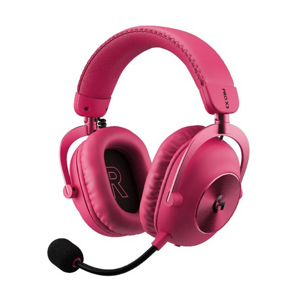 Logitech G Pro X3 Lightspeed Magenta Gaming Headset