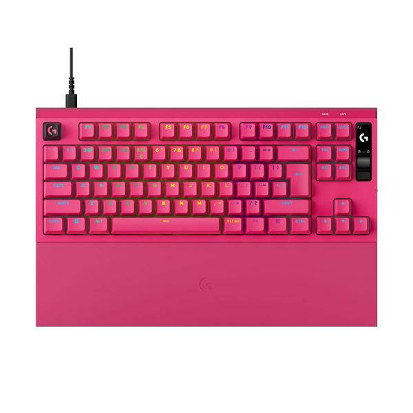 Logitech G Pro X2 Rapid Pink Gaming Keyboard