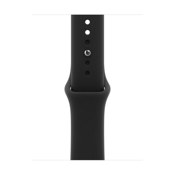 Apple 40mm Sport Band Black S/M Λουράκι Smartwatch