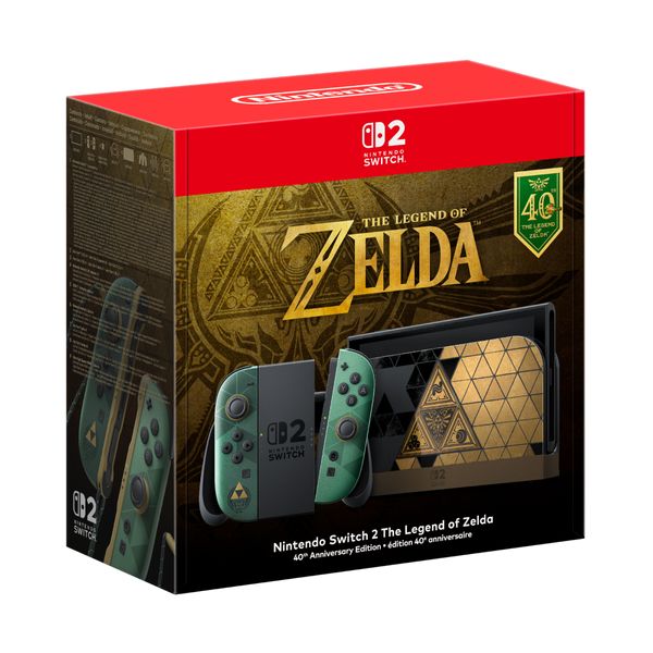 Nintendo Switch 2 Legend Of Zelda 40th Anniversary Edition Κονσόλα