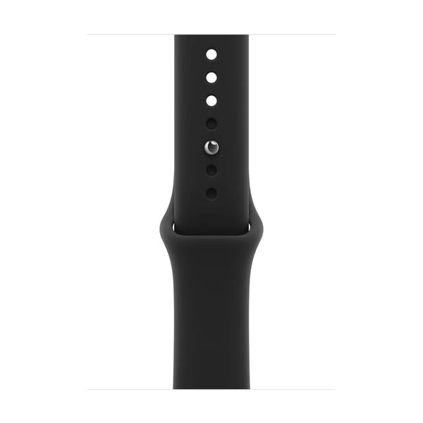 Apple 46mm Sport Band Black XL Λουράκι Smartwatch