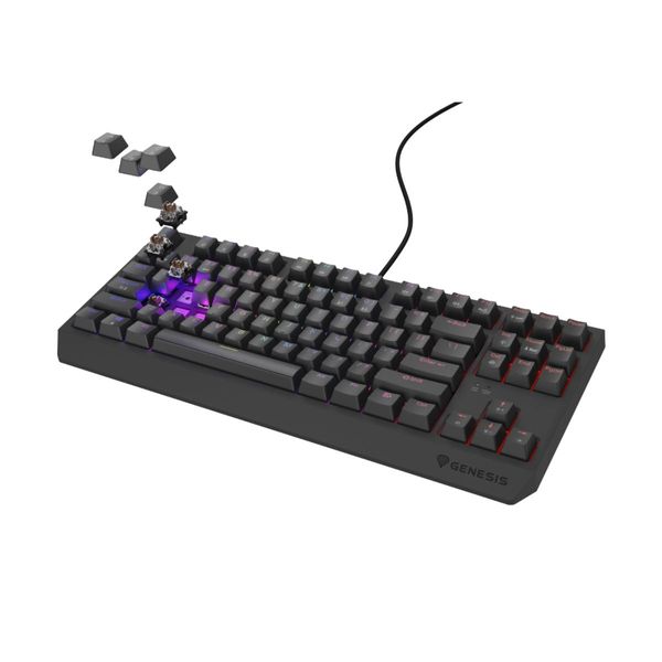 Genesis Thor 230 TKL US Black Gaming Keyboard