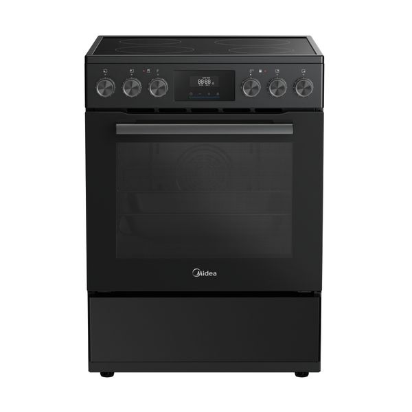 Midea MFO24D-AE4R10F Black Κουζίνα Κεραμική