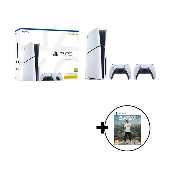 Sony PS5 Standard Edition 1TB & Dualsense Bundle & EA SPORTS FC 27