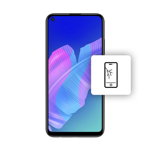 Αυθεντική Οθόνη Huawei P40 Lite Midnight Black