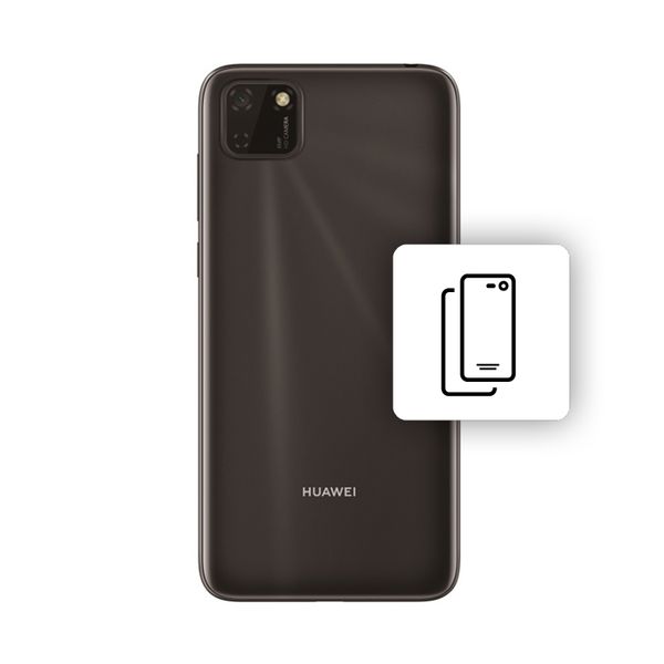 Αυθεντικό Πίσω Κάλυμμα Huawei Y5p Midnight Black