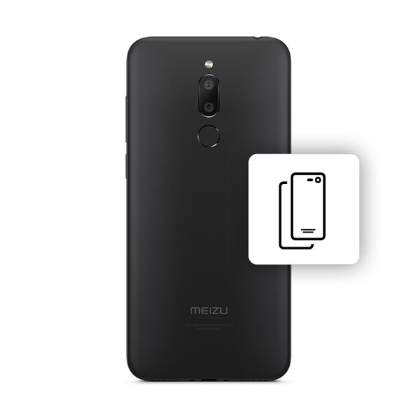 Premium Πίσω Κάλυμμα Meizu M6T Black Dual Sim