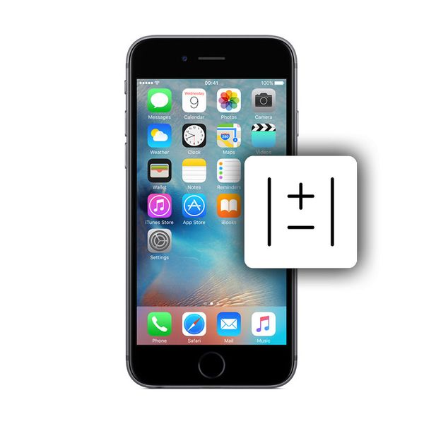 Premium Πλήκτρο Λειτουργίας Έντασης Ήχου iPhone 6S