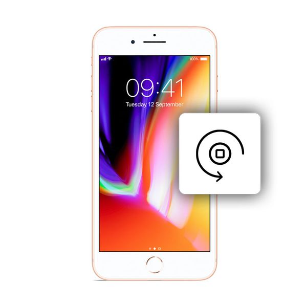 Premium Πλήκτρο Κεντρικής Σελίδας iPhone 8 Plus