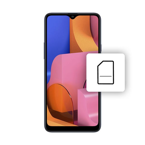 Αυθεντική Βάση Κάρτας Sim Samsung Galaxy A20s