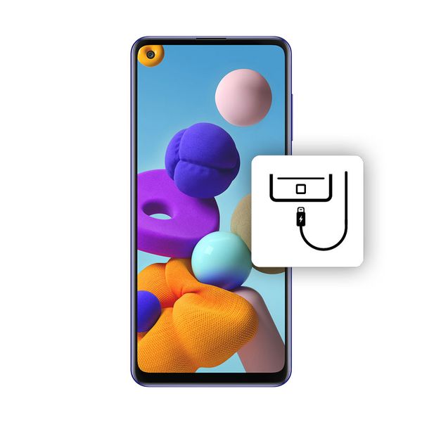 Αυθεντική Θύρα Φόρτισης Samsung Galaxy A21s