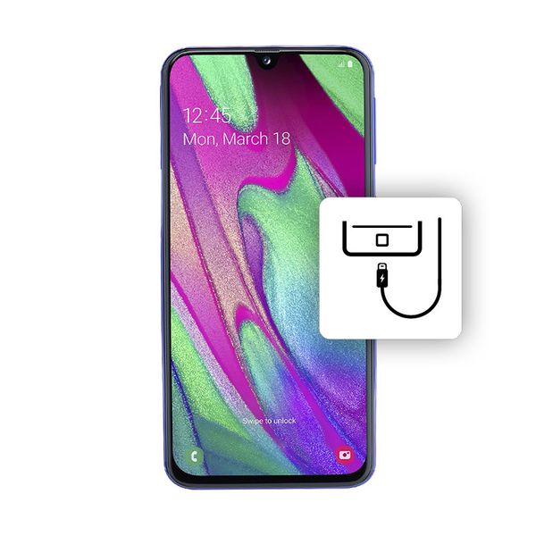 Αυθεντική Θύρα Φόρτισης Samsung Galaxy A40